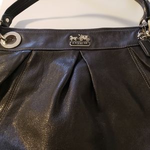 Coach Black leather Hobo Bag